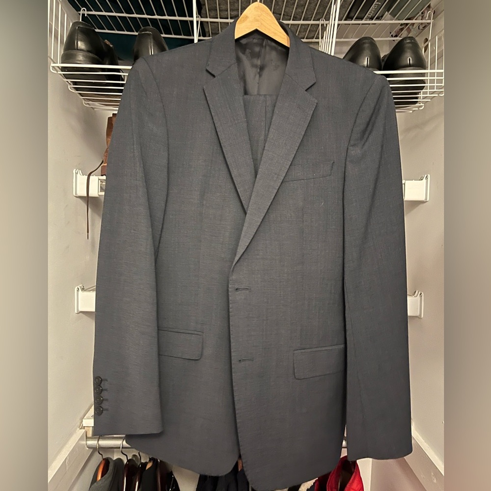 Versace Dark Navy Suit Set